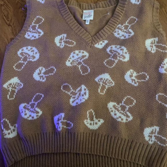 2 brown sweater vests - Picture 4 of 6